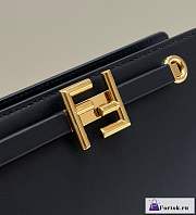 Fortok Fendi Touch Bag Black 26.5x10x19cm - 5