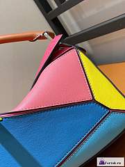 Fortok Loewe Puzzle Bag Leather Multicolor 24x10x14cm - 6