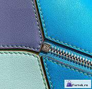 Fortok Loewe Puzzle Bag Leather Blue 24x10x14cm - 5