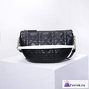 Fortok Dior Vibe Hobo Bag Black 29x20x9cm - 6