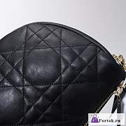 Fortok Dior Vibe Hobo Bag Black 29x20x9cm - 2