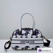 Fortok Dior Vibe Bowling Star Pattern Bag 33x21x12cm - 1