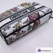 Fortok Dior Lady D-Joy Cannage Pattern Bag 26x13.5x5cm - 5