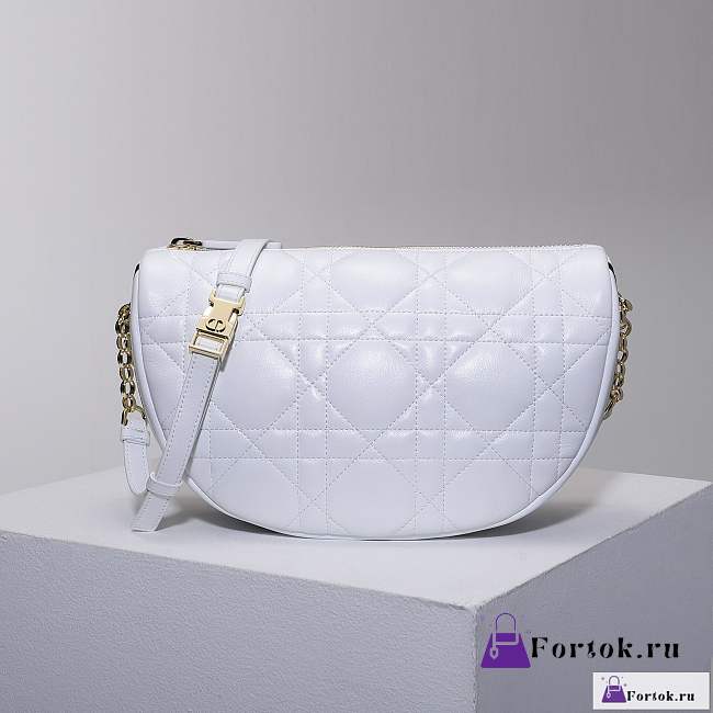 Fortok Dior Vibe Hobo Bag White 29x20x9cm - 1