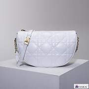 Fortok Dior Vibe Hobo Bag White 29x20x9cm - 1
