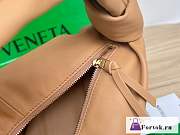 Fortok Bottega Veneta Beige Double Knot Top Handle Bag - 4