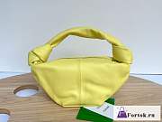 Fortok Bottega Veneta Yellow Double Knot Top Handle Bag - 1