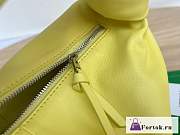Fortok Bottega Veneta Yellow Double Knot Top Handle Bag - 3