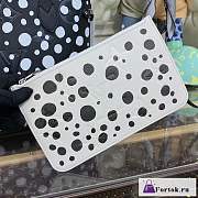Fortok Louis Vuitton Yayou Kusama Neverfull MM Black M46390 31cm - 4