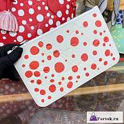 Fortok Louis Vuitton Yayou Kusama Neverfull MM Red M46422 31cm - 3