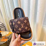 Fortok Louis Vuitton Pool Pillow Mules Brown - 5