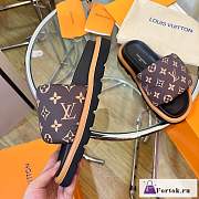Fortok Louis Vuitton Pool Pillow Mules Brown - 2
