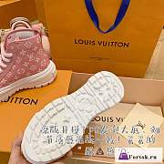 Fortok Louis Vuitton Squad Sneakers Pink - 4