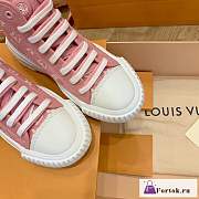 Fortok Louis Vuitton Squad Sneakers Pink - 5