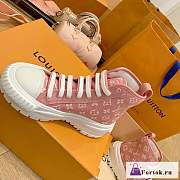 Fortok Louis Vuitton Squad Sneakers Pink - 3