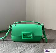 Fortok Fendi Baguette Phone Pouch Green 19×14×4cm - 1