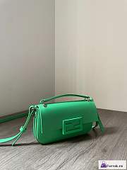 Fortok Fendi Baguette Phone Pouch Green 19×14×4cm - 6