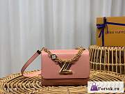 Fortok Louis Vuitton Twist Medium Bag Pink M21605 19x15x9cm - 1