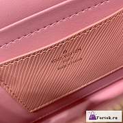 Fortok Louis Vuitton Twist Medium Bag Pink M21605 19x15x9cm - 2