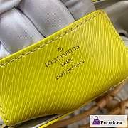 Fortok Louis Vuitton Twist Medium Bag Yellow M20802 19x15x9cm - 3