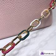 Fortok Louis Vuitton Capucines BB Handbag Pink M21643 27x18x9cm - 4