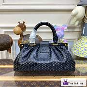 Fortok Louis Vuitton Monogram Clutch Black M22327 28x14x10cm - 4