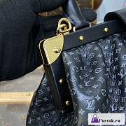Fortok Louis Vuitton Monogram Clutch Black M22327 28x14x10cm - 3