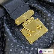 Fortok Louis Vuitton Monogram Clutch Black M22327 28x14x10cm - 2