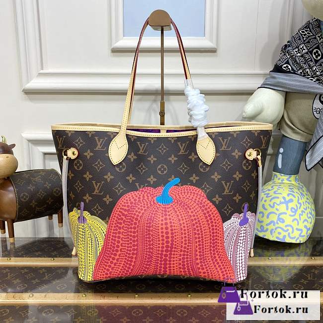 Fortok Louis Vuitton X YK Neverfull M46468 31x28x14cm - 1