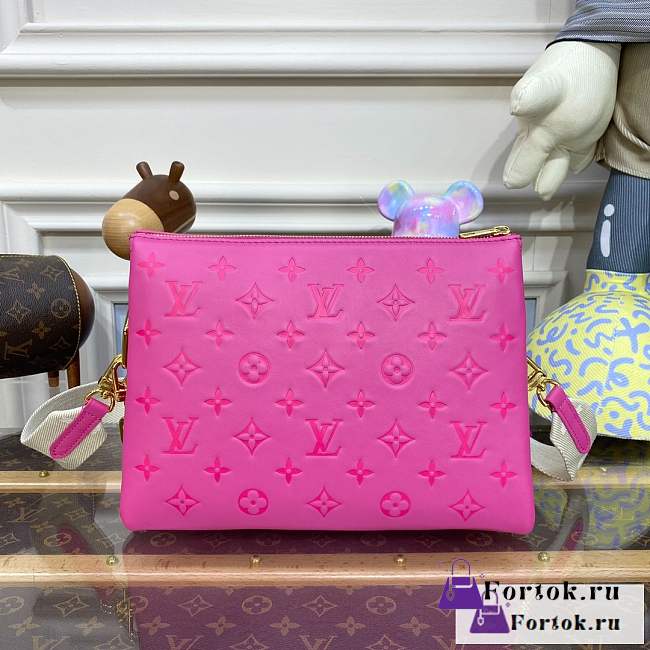 Fortok Louis Vuitton Coussin PM Bag Pink M21773 26x20x12cm - 1