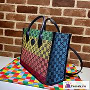 Fortok Gucci Tote Bag Muticolor 31x26.5x14cm - 4