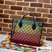 Fortok Gucci Tote Bag Muticolor 31x26.5x14cm - 2
