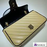 Fortok Gucci Online Exclusive GG Marmont Small Bag 443497 26x15x7cm - 3