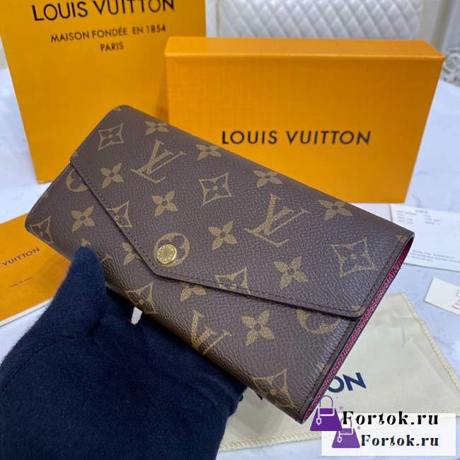 Fortok Louis Vuitton Monogram Envelope Wallet 62236 19x2.5x10.5cm - 1