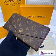 Fortok Louis Vuitton Monogram Envelope Wallet 62236 19x2.5x10.5cm - 1