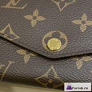 Fortok Louis Vuitton Monogram Envelope Wallet 62236 19x2.5x10.5cm - 4