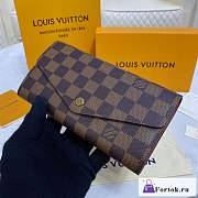 Fortok Louis Vuitton Monogram Envelope Wallet N60114 19x2.5x10.5cm - 1