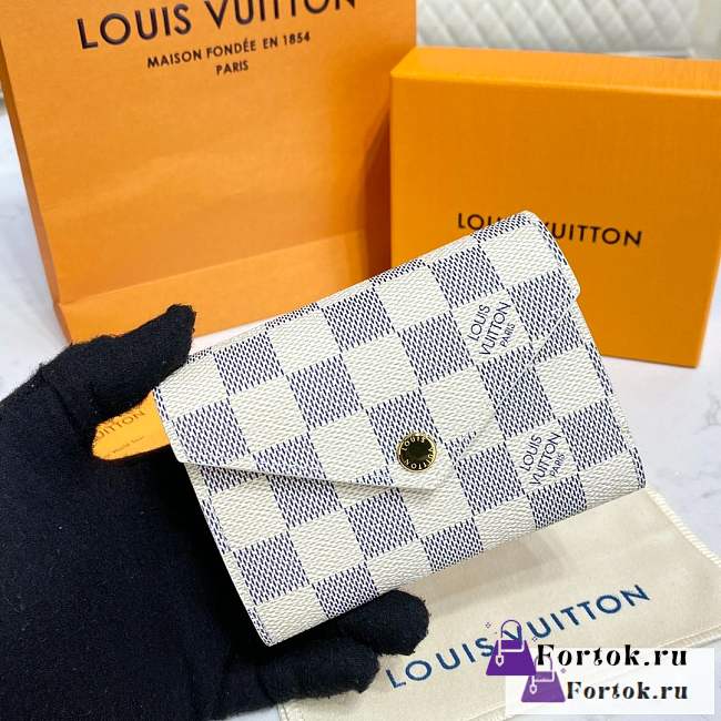 Fortok Louis Vuitton Victorine Wallet N64022 12x9.5x2.5cm - 1