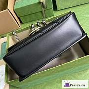 Fortok Gucci Black Deco Shoulder Bag 25x19.5x8cm - 3