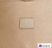 Fortok Givenchy G-Hobo Leather Shoulder Bag Beige 31x15x43cm - 4