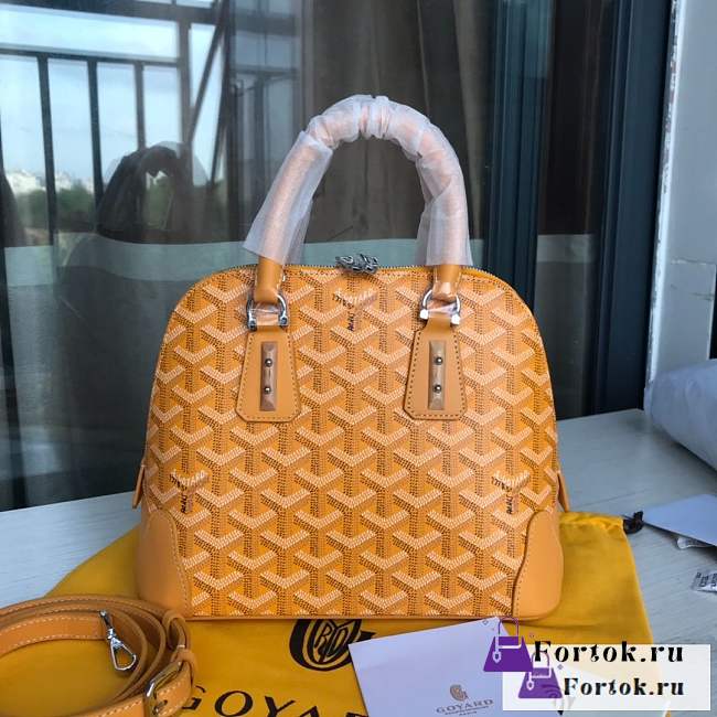 Fortok Goyard Vendome Bag Yellow 23x10x18.5cm - 1