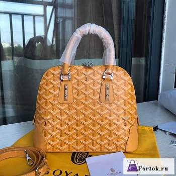 Fortok Goyard Vendome Bag Yellow 23x10x18.5cm