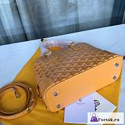 Fortok Goyard Vendome Bag Yellow 23x10x18.5cm - 6