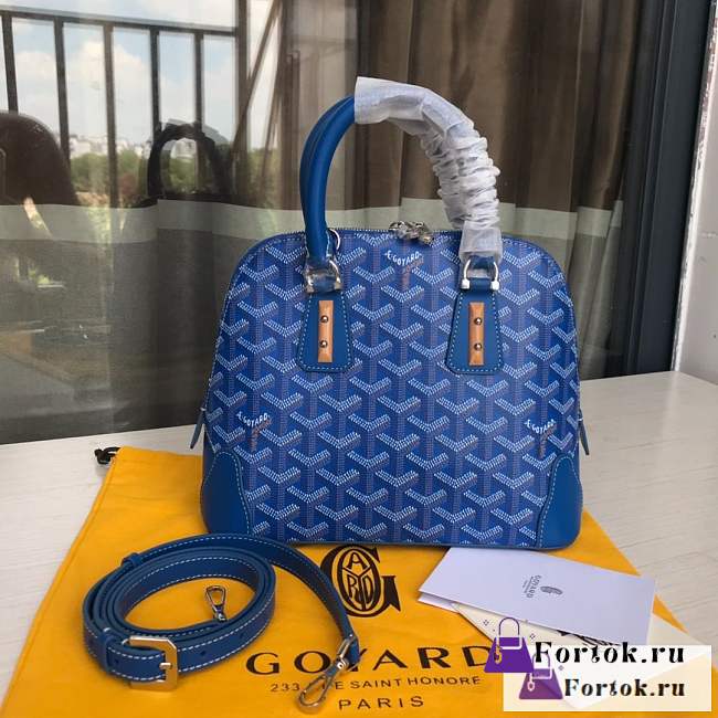Fortok Goyard Vendome Bag Blue 23x10x18.5cm - 1
