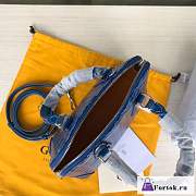Fortok Goyard Vendome Bag Blue 23x10x18.5cm - 4