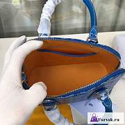Fortok Goyard Vendome Bag Blue 23x10x18.5cm - 6