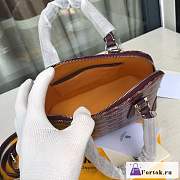 Fortok Goyard Vendome Bag Burgundy 23x10x18.5cm - 5