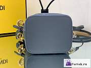 Fortok Fendi Mon Tresor FF Canvas Mini Bag Dark Blue - 2