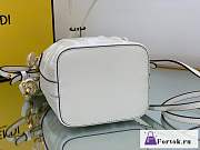 Fortok Fendi Mon Tresor FF Canvas Mini Bag White - 3
