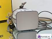 Fortok Fendi Mon Tresor FF Canvas Mini Bag Grey Brown - 5